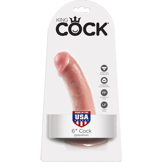 KING COCK 6 INCH FLESH 2