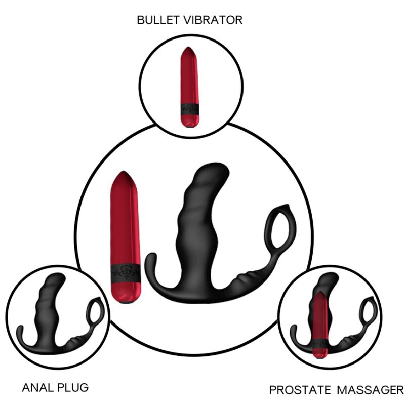 KNIGHT VIBRADOR ANAL PROSTATA 3