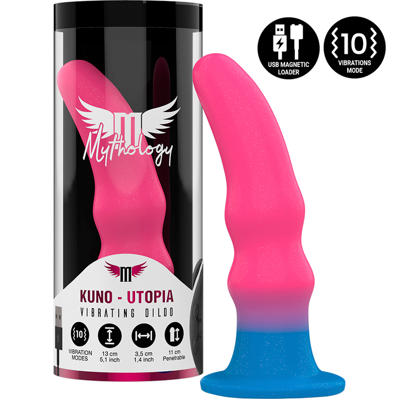 KUNO UTOPIA DILDO S - VIBRADOR COMPATIBLE CON WATCHME WIRELE