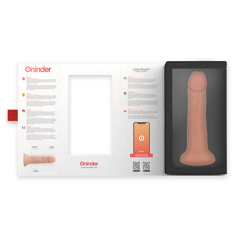 LARGE BOGOTÁ DILDO VIBRADOR 9 7