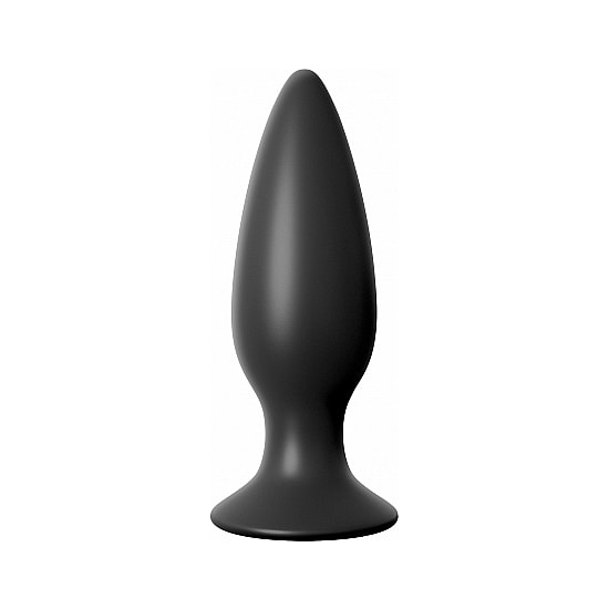 Dildo l anal preto recarregável