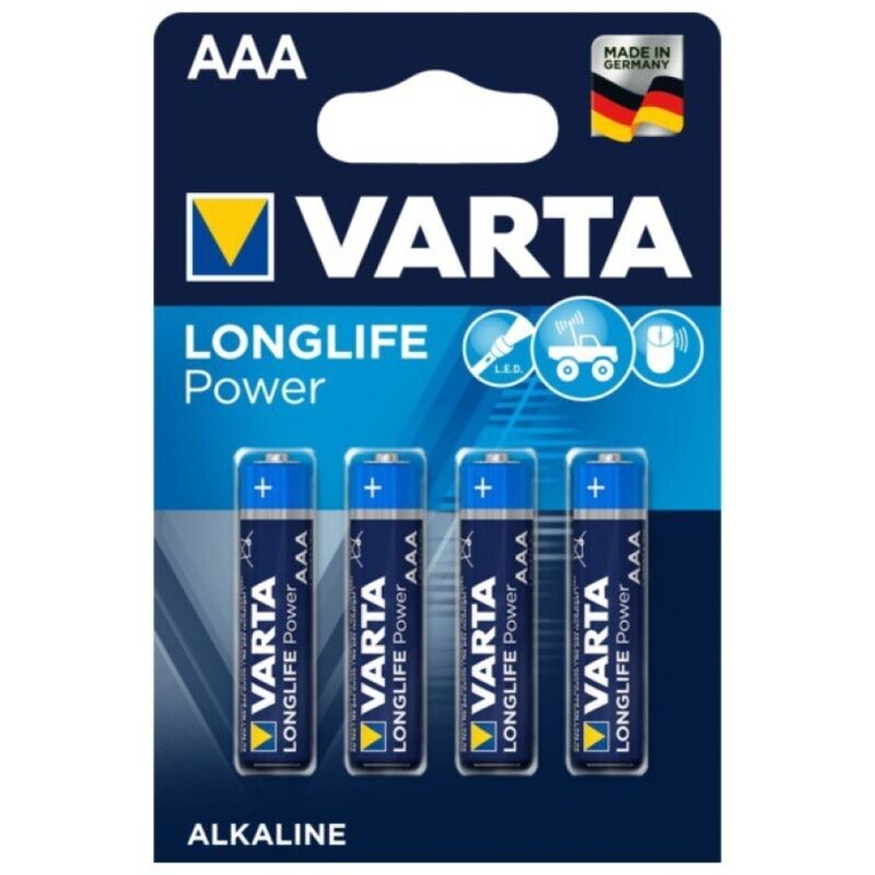 LONGLIFE POWER PILA ALCALINA AAA LR03 BLISTER*4