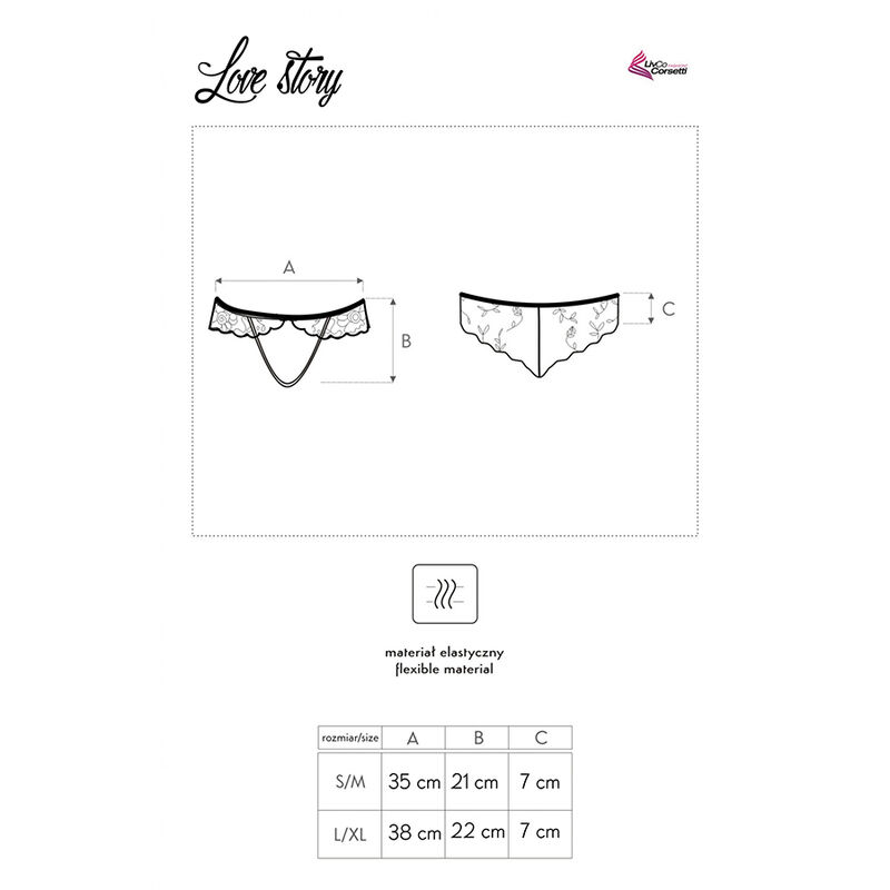 LOVE STORY LC 90679 PANTY CROT 10