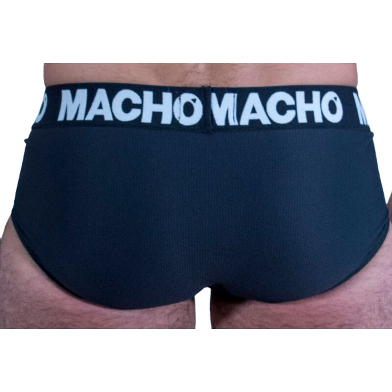 MACHO - MS30NG SLIP NEGRO S 6