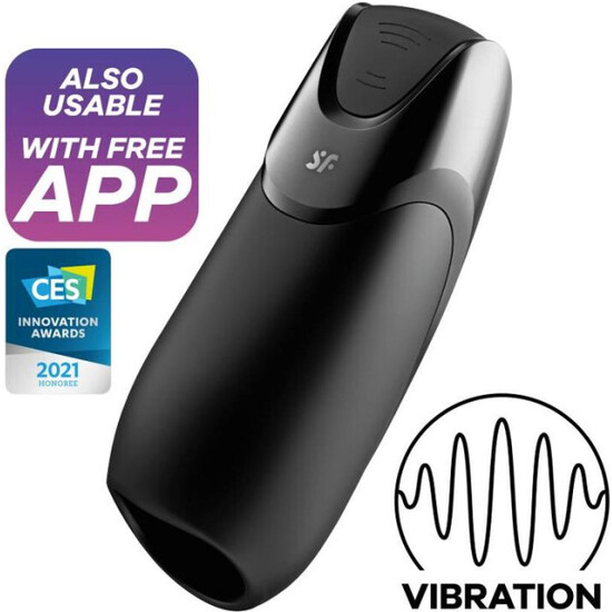 MASTURBADOR MEN VIBRATION + COM CONNECT APP SATISFYER