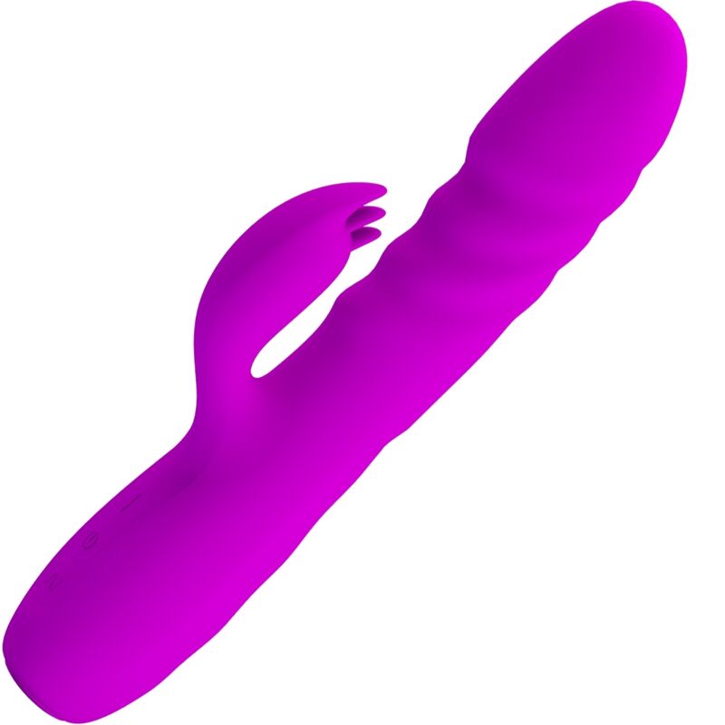 MELANIE VIBRADOR CONEJO RECARGABLE MORADO