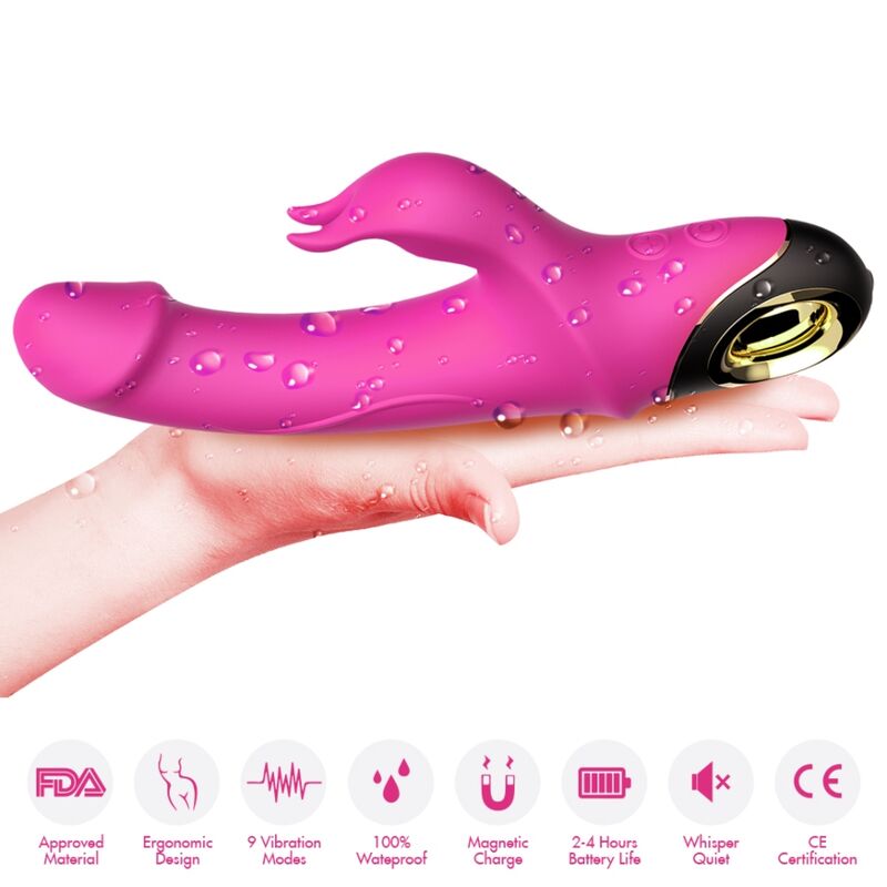 METEROR DILDO VIBRADOR RABBIT 3