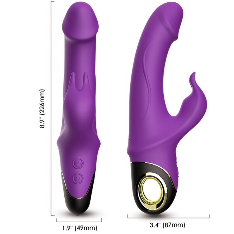 METEROR DILDO VIBRADOR RABBIT 6