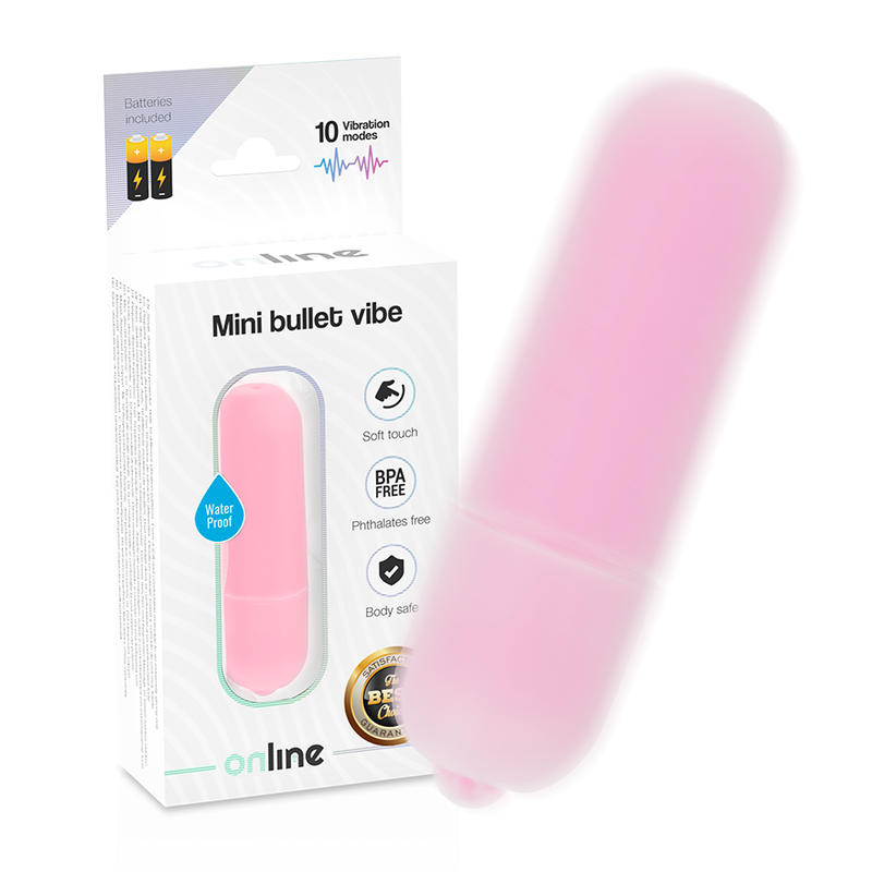 MINI BALLE VIBRANT ROSE nº1