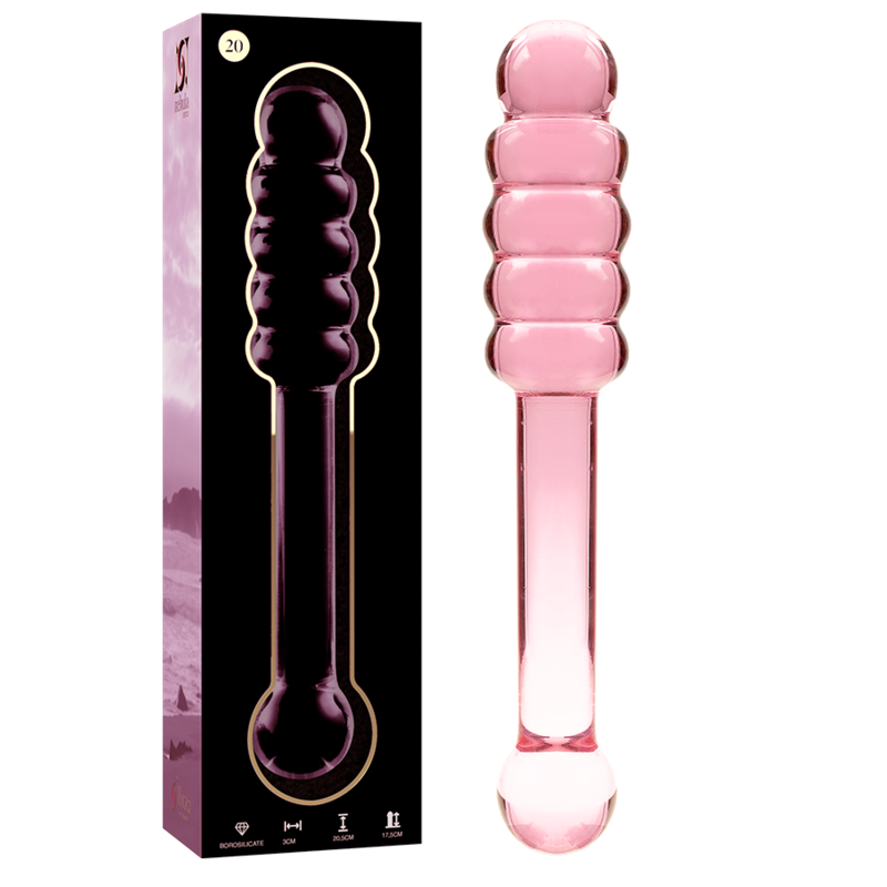 DILDO CRISTAL BOROSILICATO 20 2