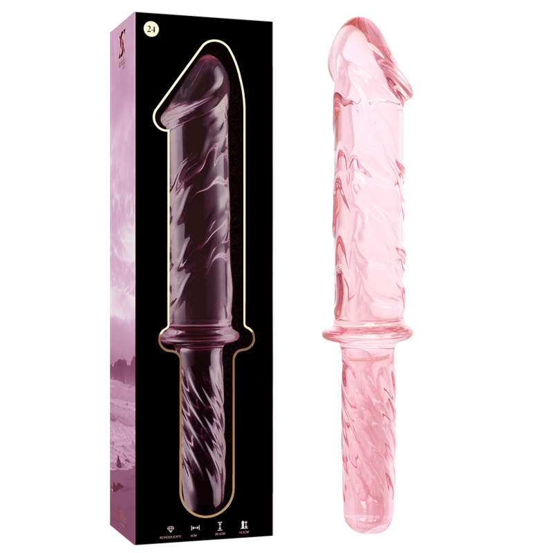 DILDO CRISTAL BOROSILICATO 24 2