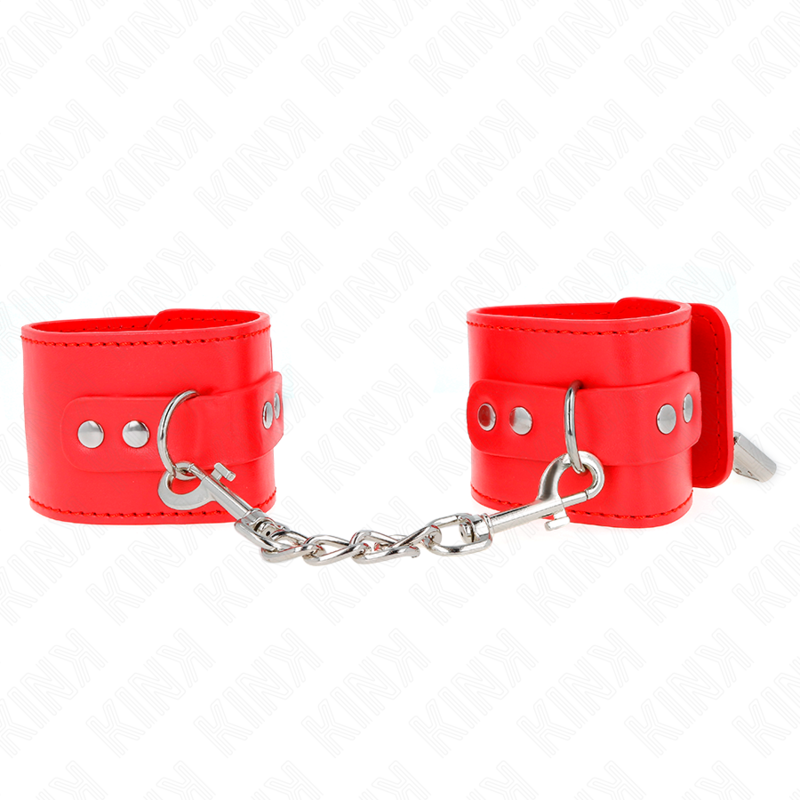 APPUI-POIGNETS AVEC FERMETURE PAR CADENAS ROUGE AJUSTABLE 16