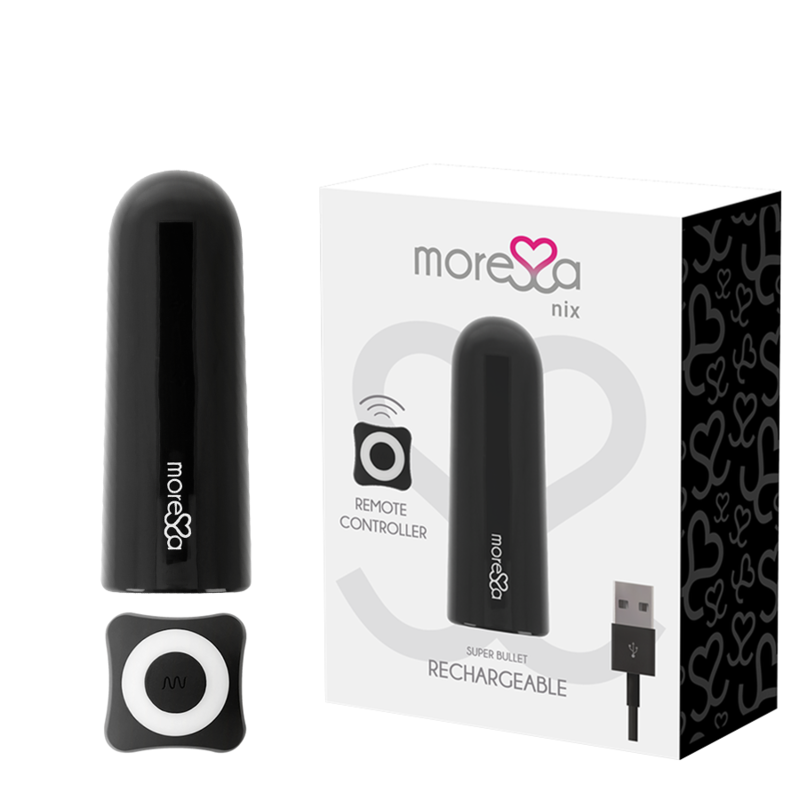 NIX VIBRADOR CONTROL REMOTO NEGRO