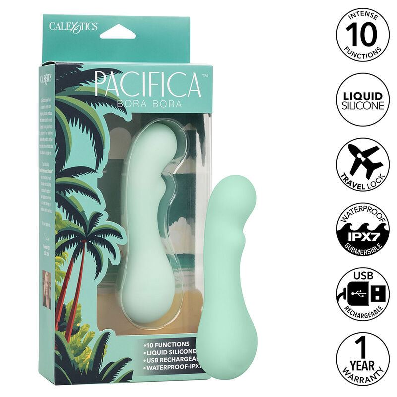 PACIFICA BORA BORA ESTIMULATEUR POINT G 10 VIBRATIONS AQUA