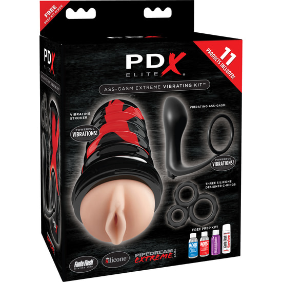 Pdx elite ass vibrating kit 2