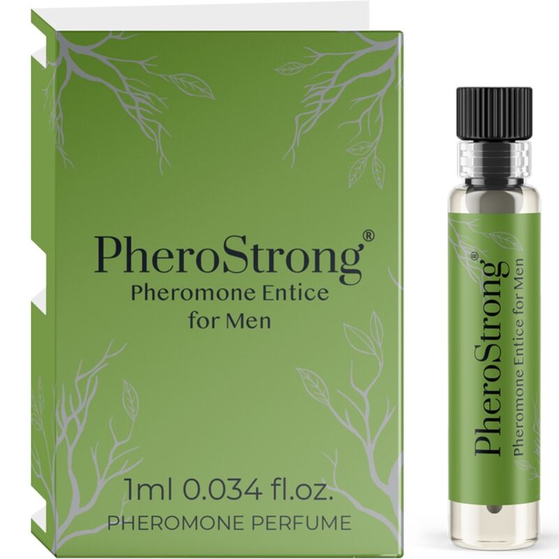 PERFUME CON FEROMONAS ENTICE PARA HOMBRE 1 ML