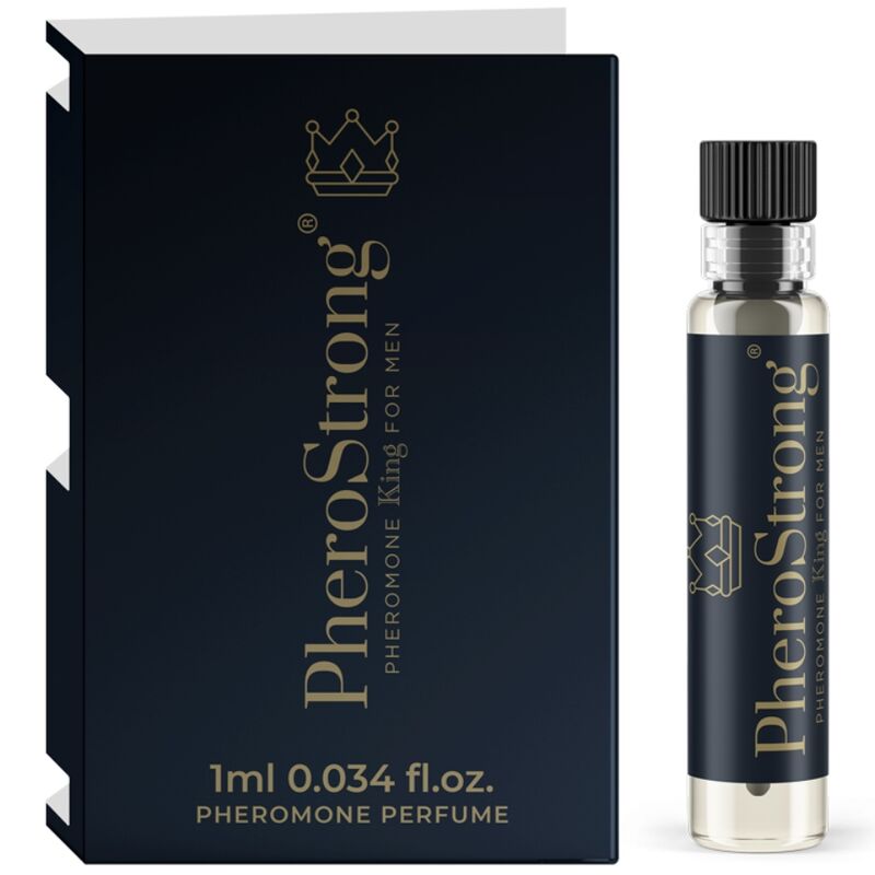 PERFUME CON FEROMONAS KING PARA HOMBRE 1 ML