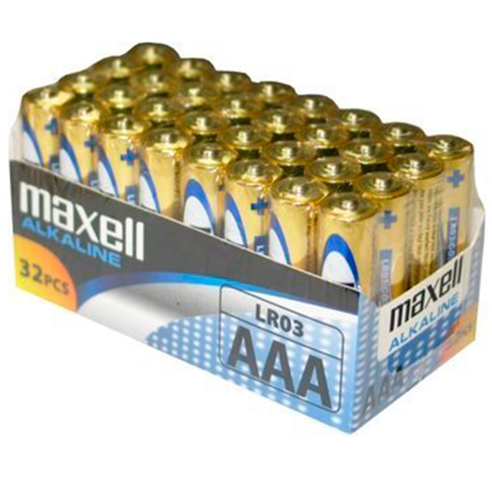 PILA ALCALINA AAA LR03 PACK*32 PILAS