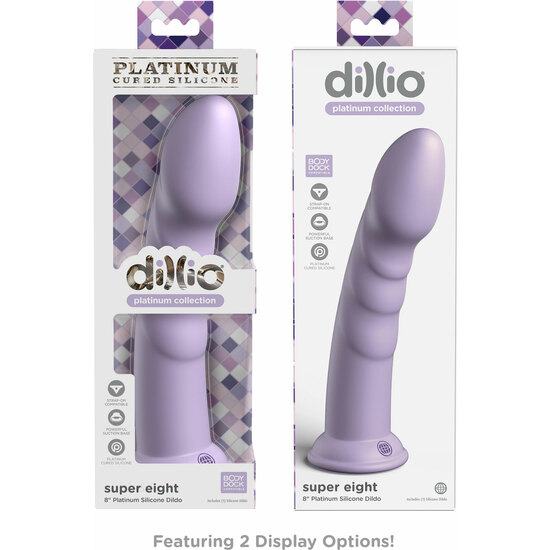 DILDO SUPER EIGHT 8 INCH 5