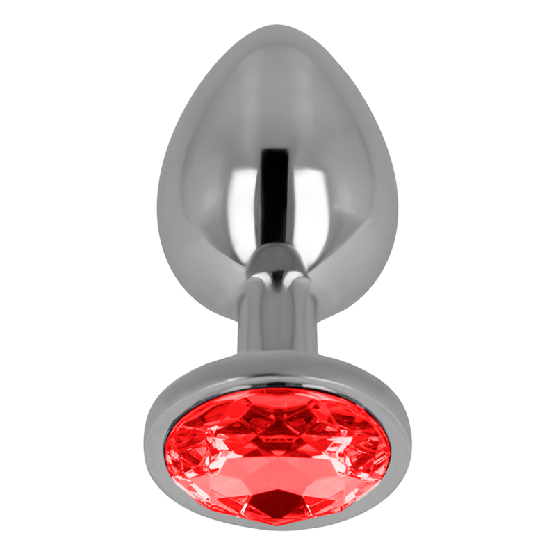 PLUG ANAL CON CRISTAL ROJO 7 C 2