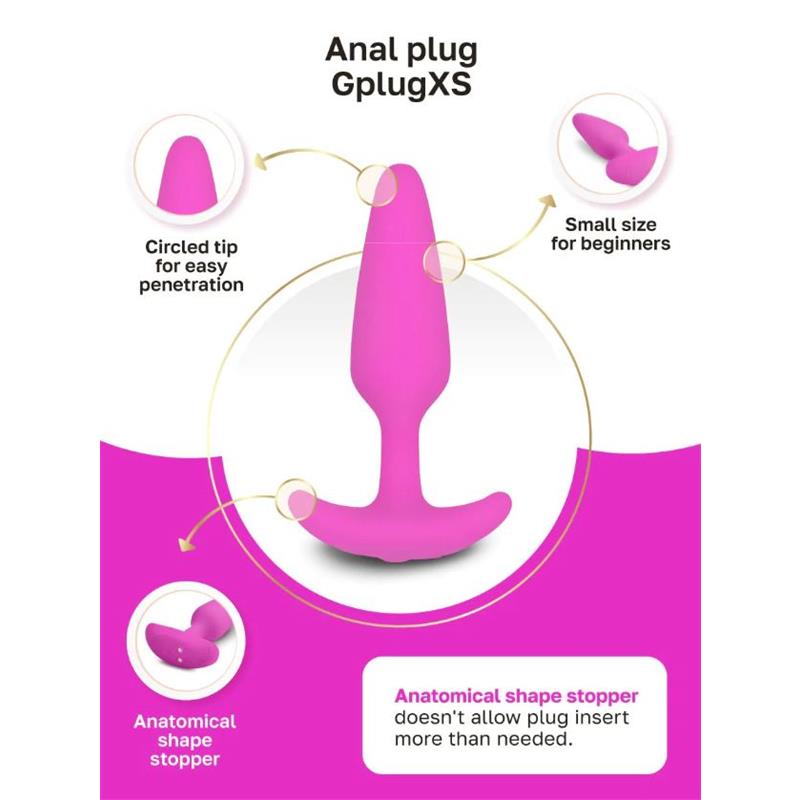 PLUG ANAL CON VIBRACIÓN GPLUG 7