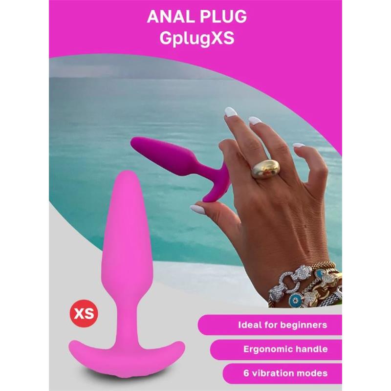 PLUG ANAL CON VIBRACIÓN GPLUG 8