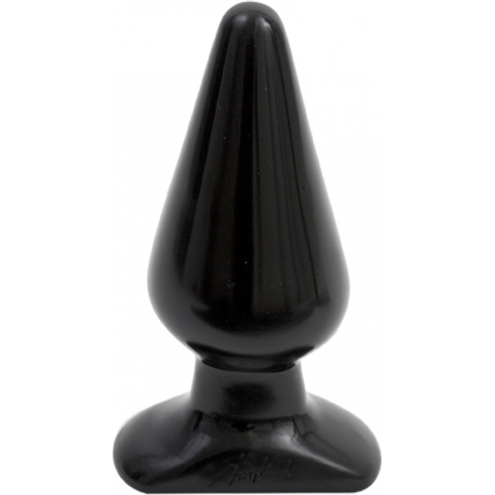 DOC JOHNSON CLASSIC BUTT PLUG BLACK LARGE