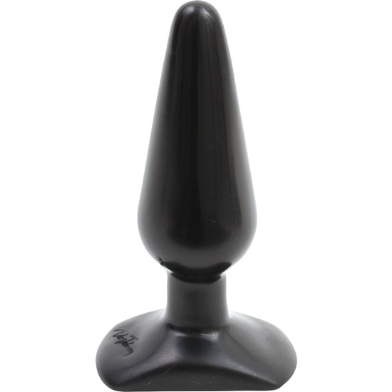 DOC JOHNSON CLASSIC BUTT PLUG BLACK MEDIUM