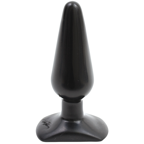 BLACK BUTT PLUG MEDIUM 5