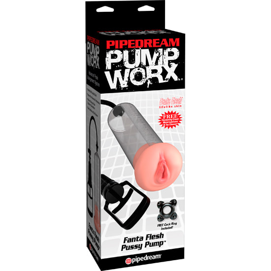 Pump worx bomba de ereccion con vagina