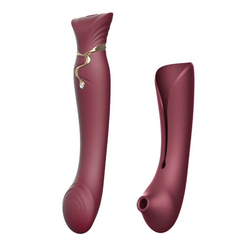 QUEEN SET PULSE WAVE CLIT STIM ROJO