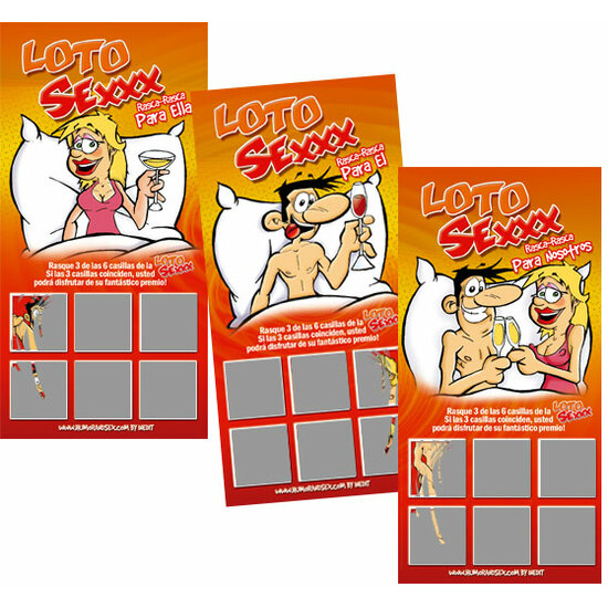 Pack 12 loto sex rasca-rasca (hetero)