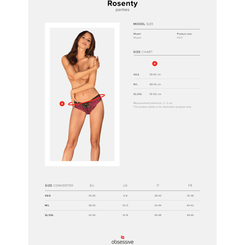 ROSENTY PANTIES XS/S 19