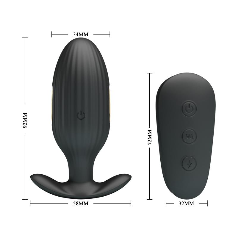 ROYAL PLEASURE PLUG ANAL CON E 10