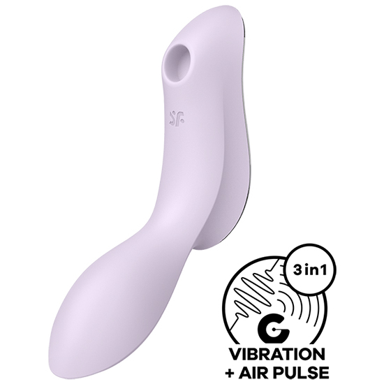 SATISFYER CURVY TRINITY 2 SUCCIONADOR CON VIBRADOR INSERTABL