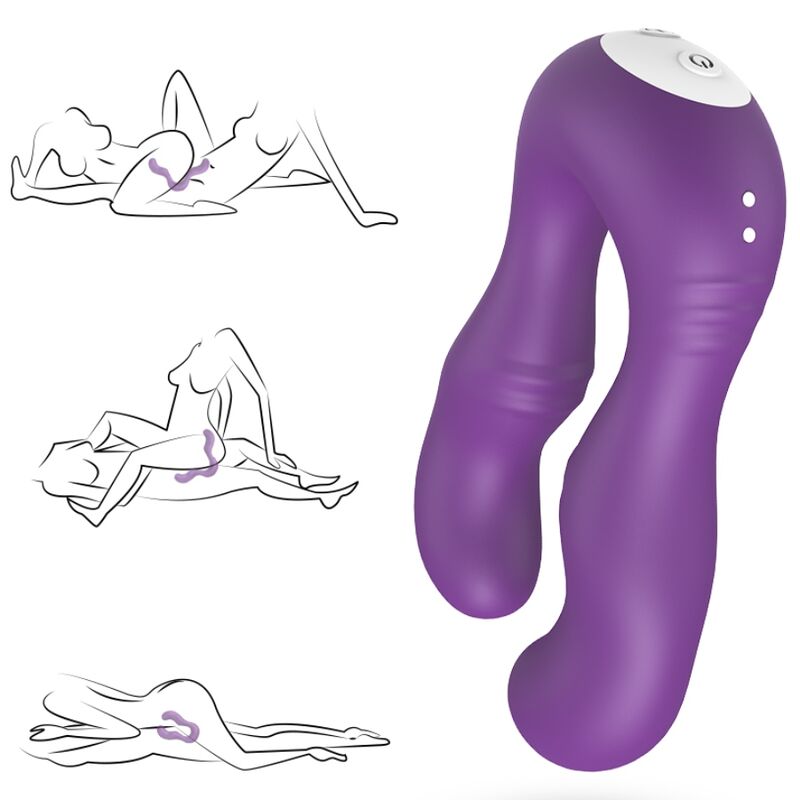 SERAPH VIBRADOR DOBLE CONTROL 2