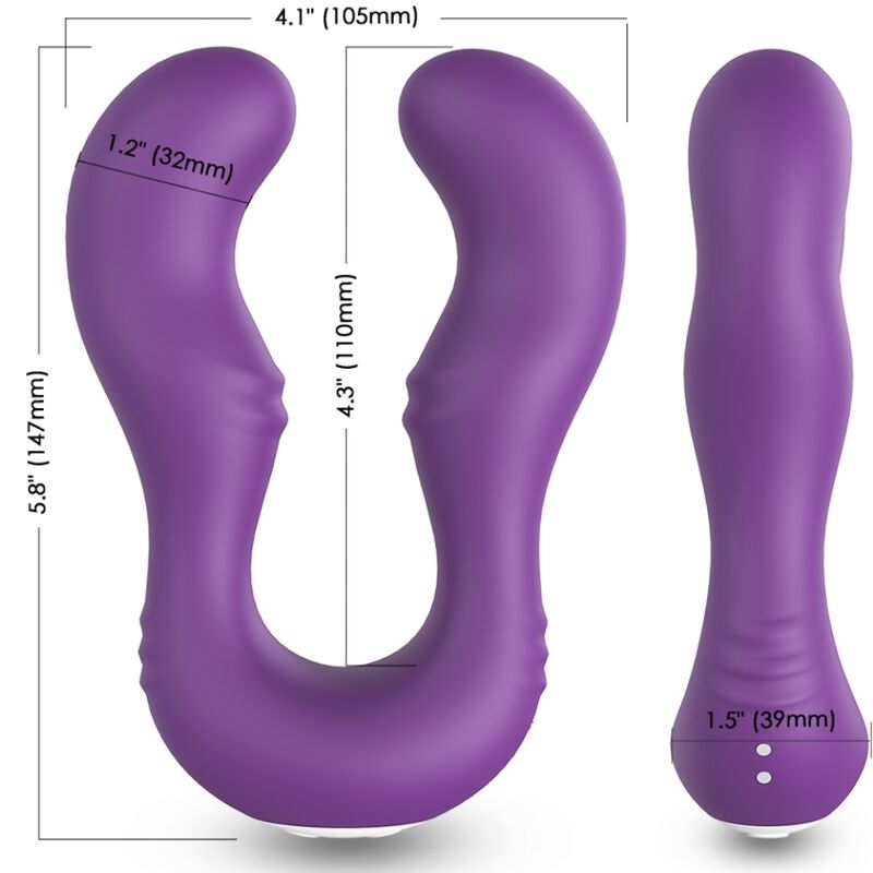 SERAPH VIBRADOR DOBLE CONTROL 3