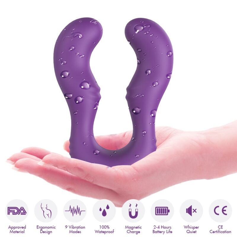 SERAPH VIBRADOR DOBLE CONTROL 4