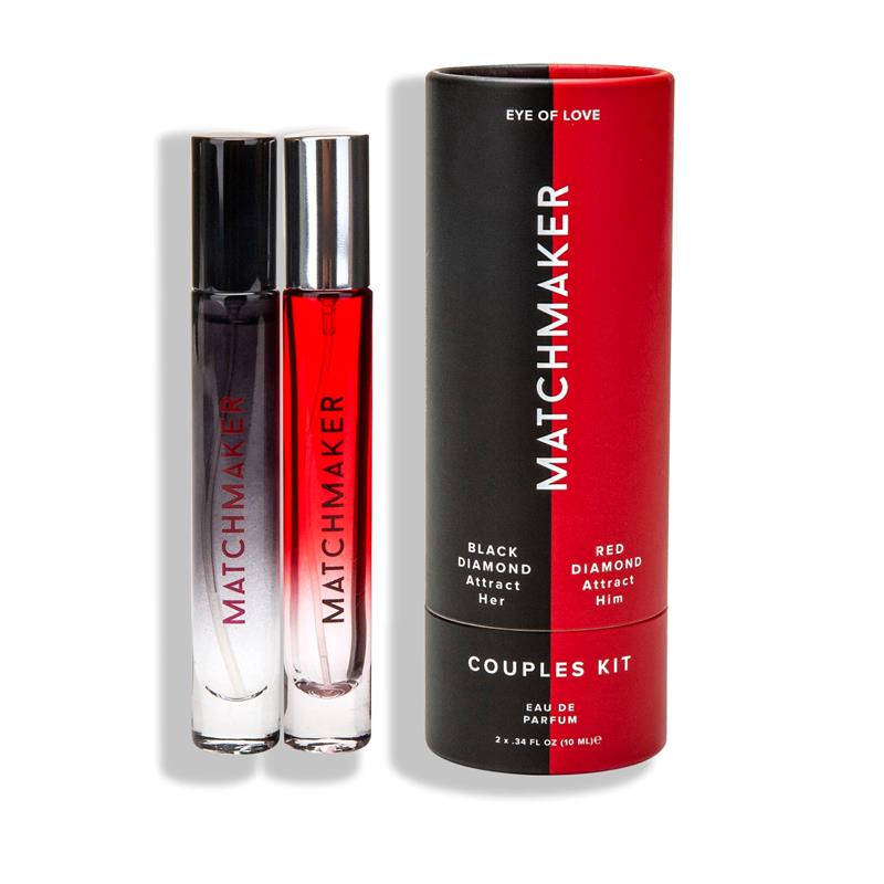 Set 2 Perfume Feromonas Parejas Matchmaker Couples Kit 2pc 1