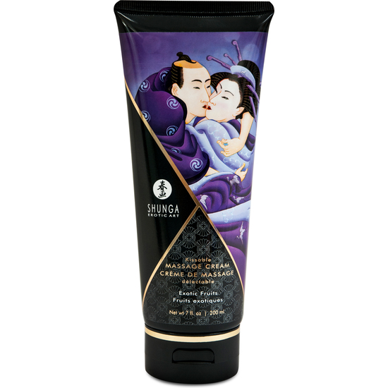 Shunga crema masaje frutas exoticas 200 ml