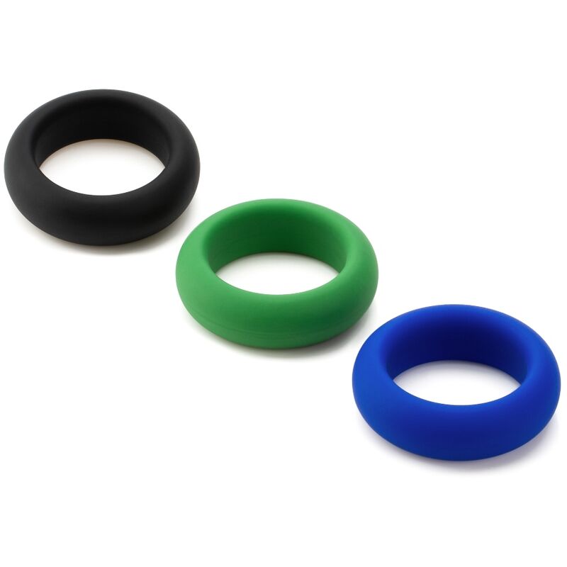 SILICONE SET ANILLOS PENE DE SILICONA