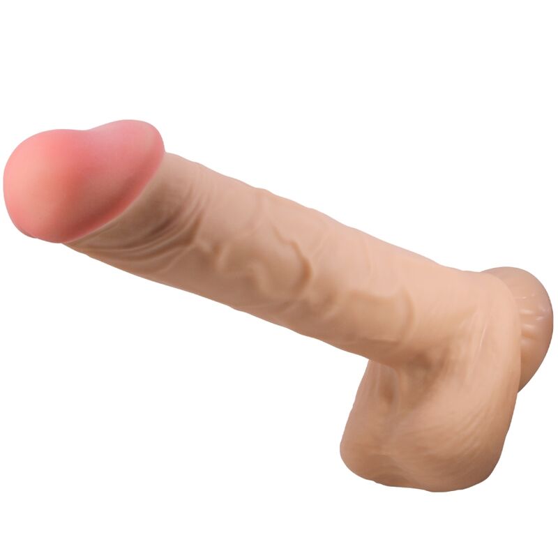 SLIDING SKIN SERIES DILDO REALÍSTICO CON VENTOSA PIEL DESLIZ