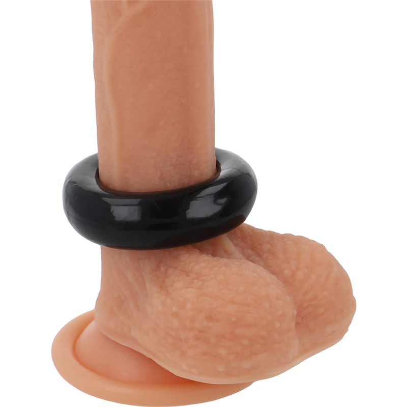 SUPER FLEXIBLE Y RESISTENTE ANILLO PENE  5.5CM PR06 NEGRO