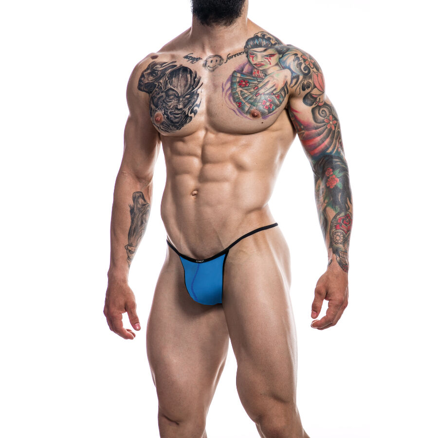 TANGA PROVOCATIVE AZUL ROYAL OTS XL