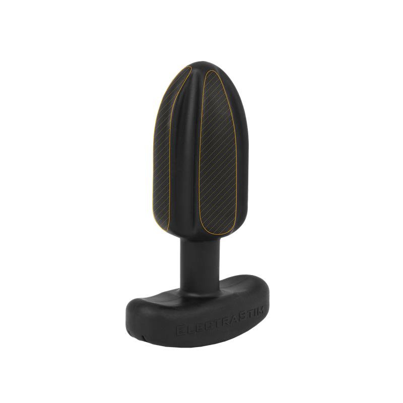 PLUG ANAL TARTARUS QUADRIPOLAR SILICONE PRETO