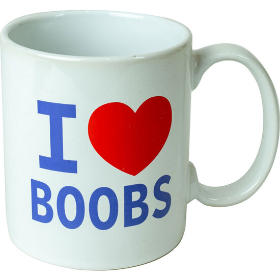 Taza de Cerámica I Love Boobs