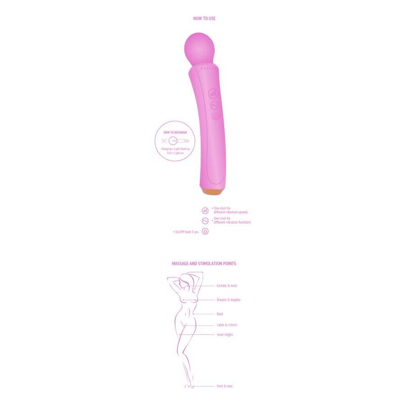 MASAJEADOR CURVED WAND 17