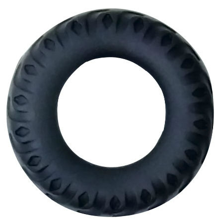 TITAN COCKRING BLACK GREEN 2CM