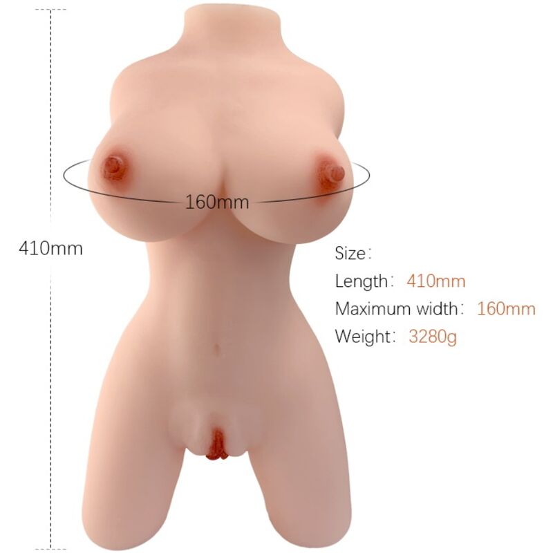 TORSO FEMININO REALISTA MODELO 4