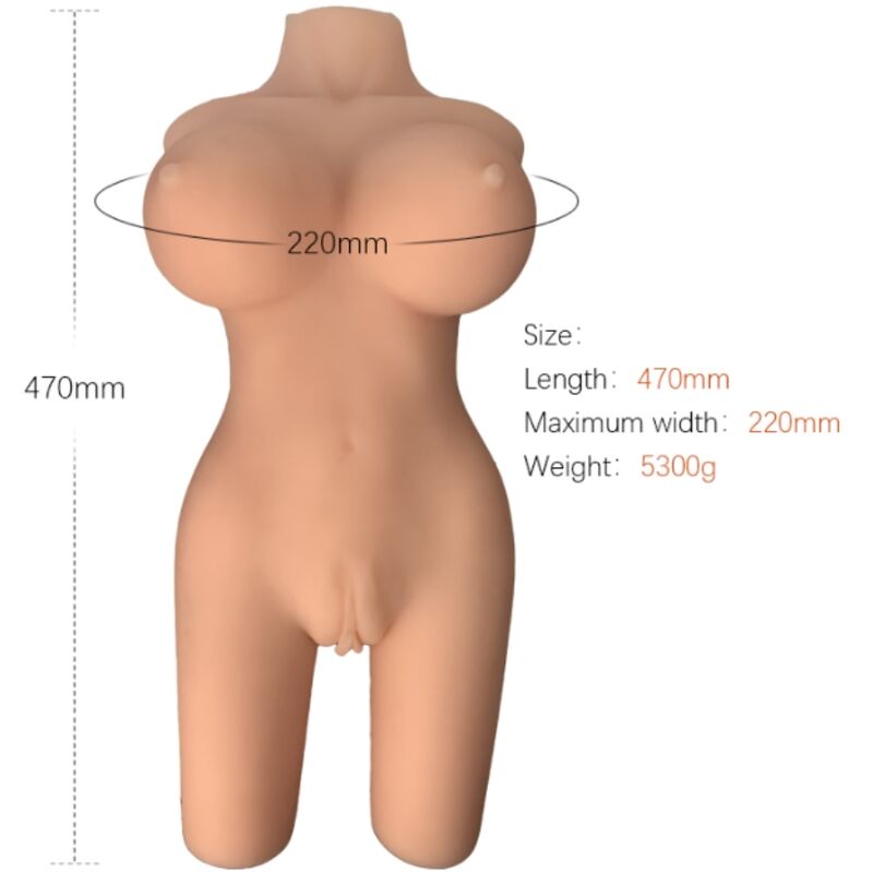 TORSO FEMENINO REALISTICO MODE 2